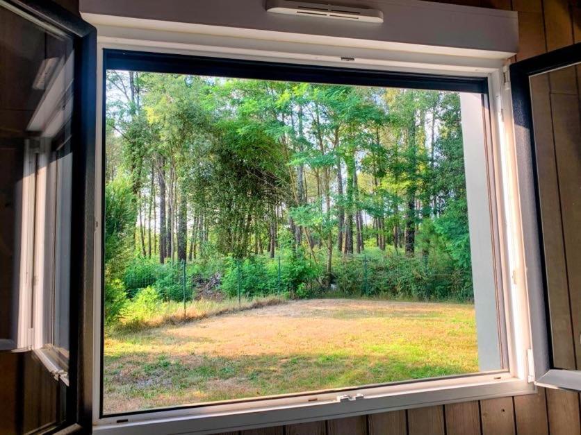 L Estanguet Maison Octogonale En Foret Rion-Des-Landes Экстерьер фото