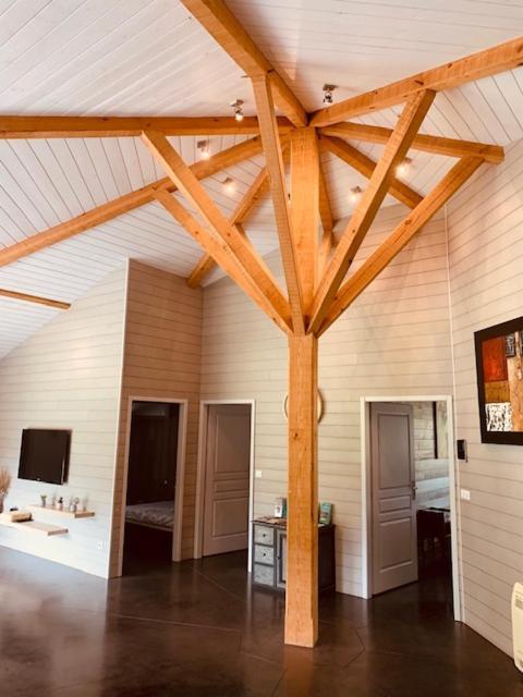 L Estanguet Maison Octogonale En Foret Rion-Des-Landes Экстерьер фото