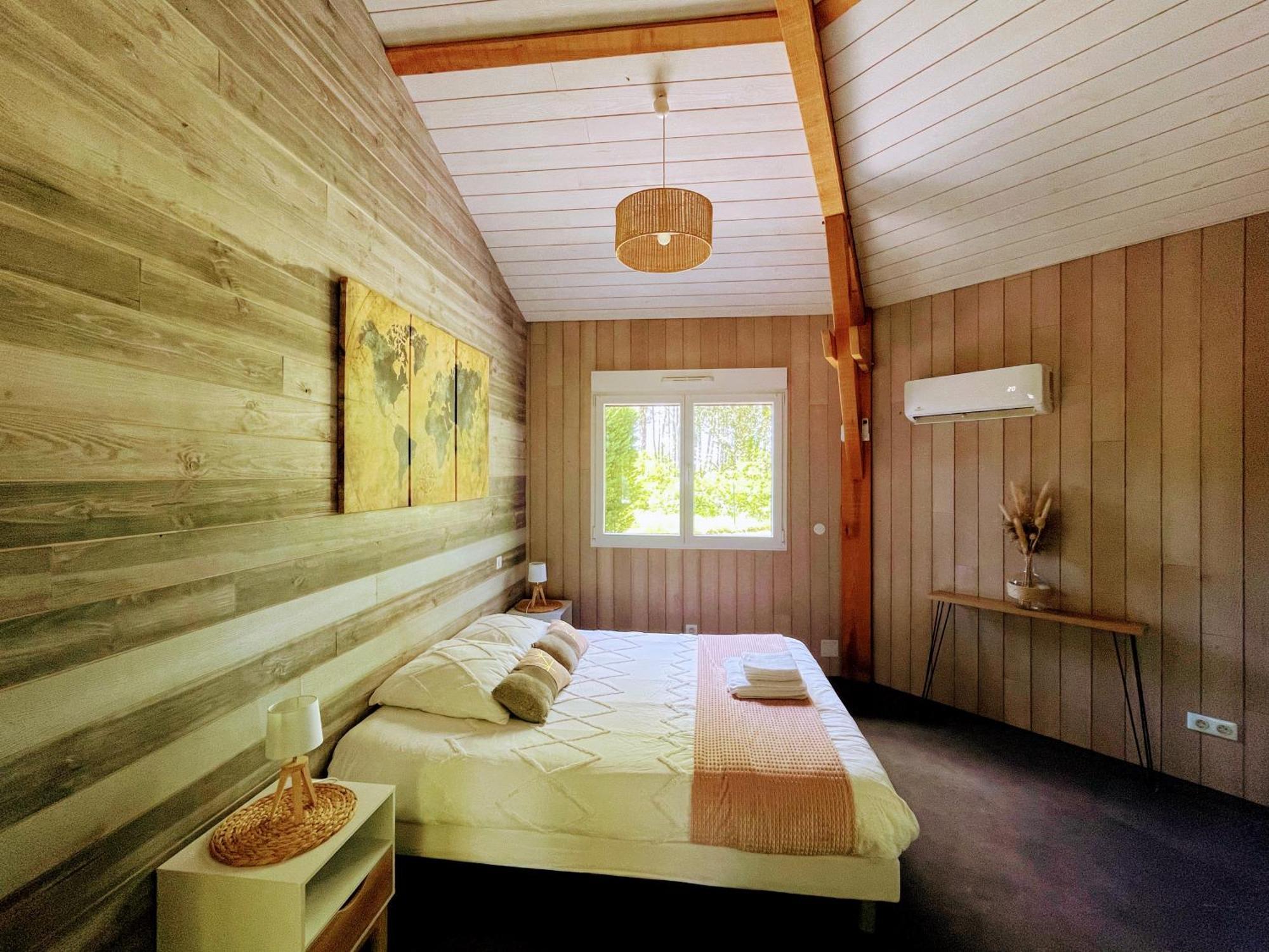 L Estanguet Maison Octogonale En Foret Rion-Des-Landes Экстерьер фото